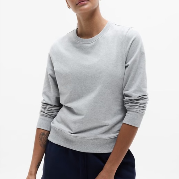 Athleta Tops - Athleta Gray Sweatshirt